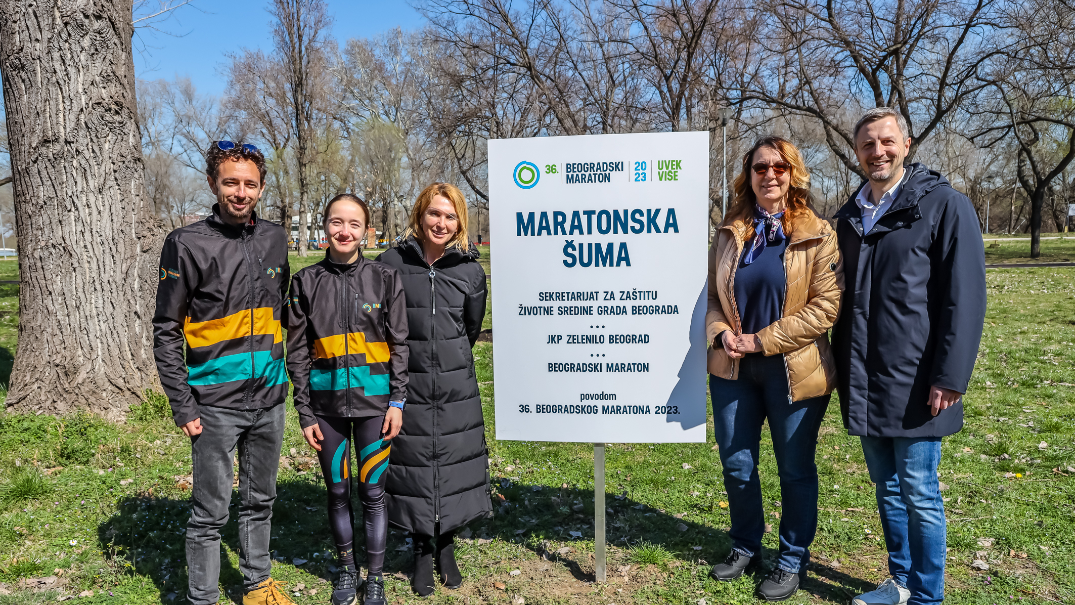 Maratonska šuma bogatija za 36 novih stabala